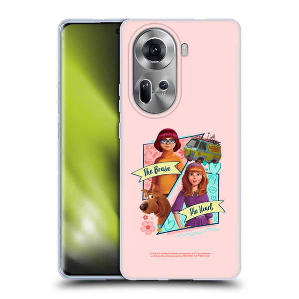 Scoob! Scooby-Doo Movie Graphics Scooby, Daphne, And Velma Soft Gel Case for OPPO Reno11