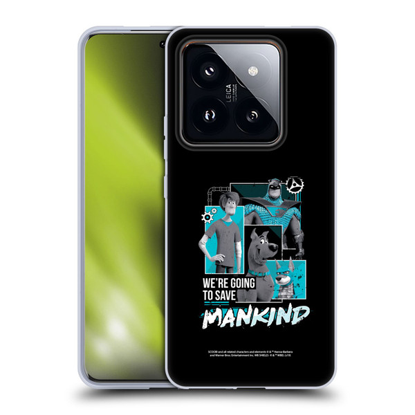 Scoob! Scooby-Doo Movie Graphics Save Mankind Soft Gel Case for Xiaomi 14 Pro