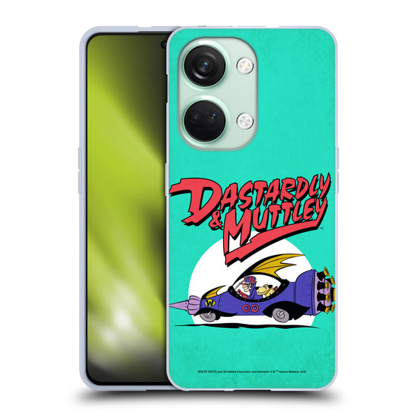 Wacky Races Classic Automobile Soft Gel Case for OnePlus Nord 3 5G