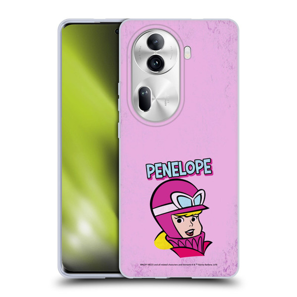 Wacky Races Classic Penelope Soft Gel Case for OPPO Reno11 Pro