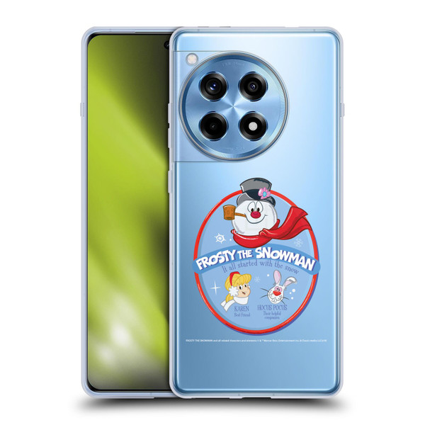 Frosty the Snowman Movie Key Art Frosty And Friends Soft Gel Case for OnePlus 12R