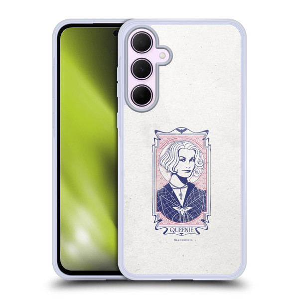 Fantastic Beasts The Crimes Of Grindelwald Art Nouveau Queenie Soft Gel Case for Samsung Galaxy A35 5G