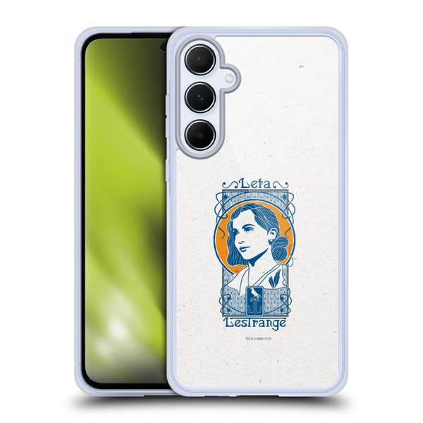 Fantastic Beasts The Crimes Of Grindelwald Art Nouveau Leta Lestrange Soft Gel Case for Samsung Galaxy A55 5G