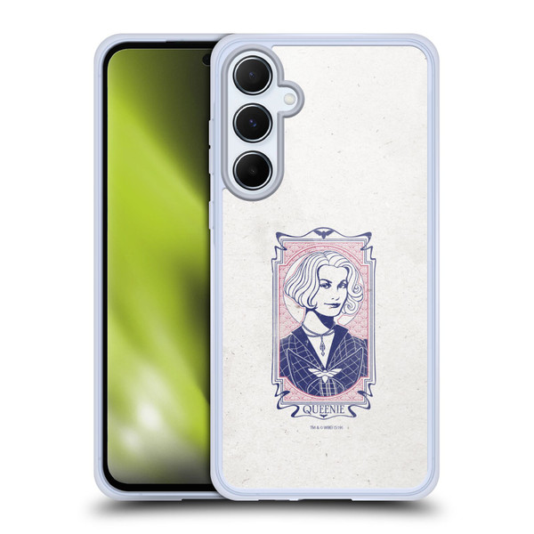 Fantastic Beasts The Crimes Of Grindelwald Art Nouveau Queenie Soft Gel Case for Samsung Galaxy A55 5G