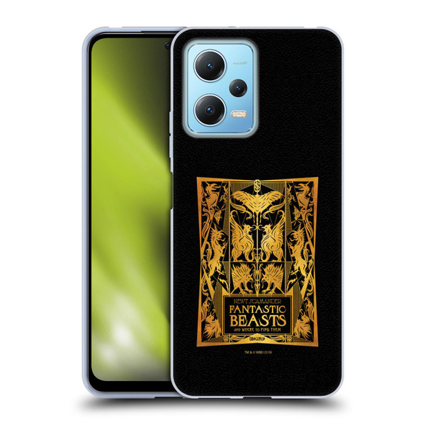 Fantastic Beasts The Crimes Of Grindelwald Art Nouveau Book Cover Soft Gel Case for Xiaomi Redmi Note 12 5G