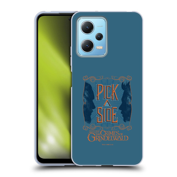 Fantastic Beasts The Crimes Of Grindelwald Art Nouveau Pick A Side Soft Gel Case for Xiaomi Redmi Note 12 5G