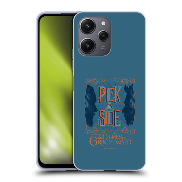Fantastic Beasts The Crimes Of Grindelwald Art Nouveau Pick A Side Soft Gel Case for Xiaomi Redmi 12