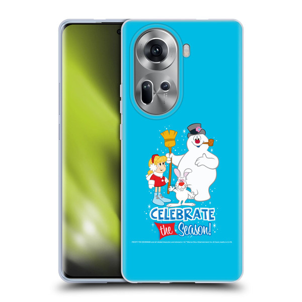 Frosty the Snowman Movie Key Art Celebrate Soft Gel Case for OPPO Reno11