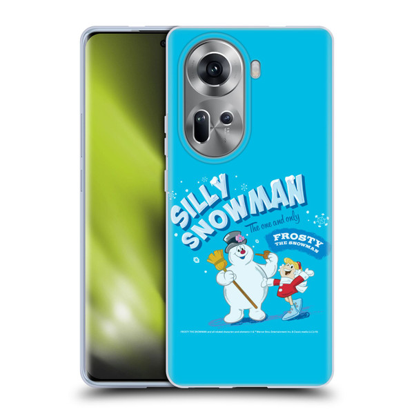 Frosty the Snowman Movie Key Art Silly Snowman Soft Gel Case for OPPO Reno11