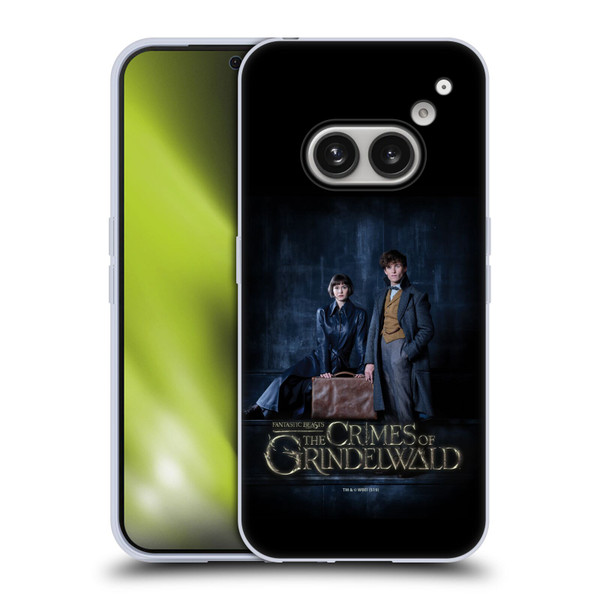 Fantastic Beasts The Crimes Of Grindelwald Character Art Tina And Newt Soft Gel Case for Nothing Phone (2a)