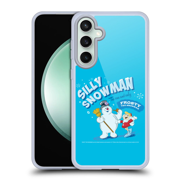 Frosty the Snowman Movie Key Art Silly Snowman Soft Gel Case for Samsung Galaxy S23 FE 5G