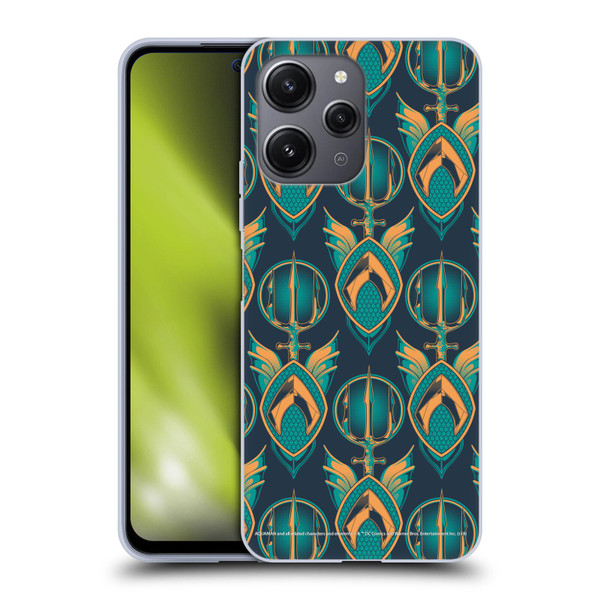 Aquaman Movie Logo Pattern Soft Gel Case for Xiaomi Redmi 12