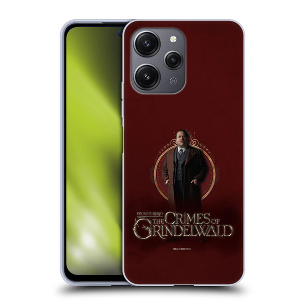 Fantastic Beasts The Crimes Of Grindelwald Character Art Jacob Kowalski Soft Gel Case for Xiaomi Redmi 12