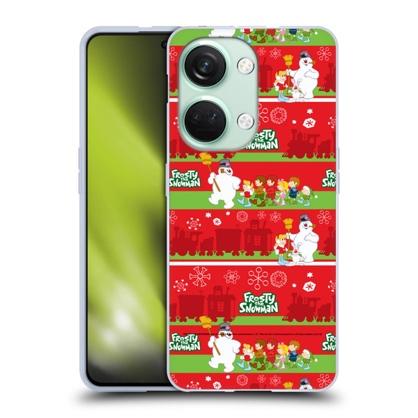 Frosty the Snowman Movie Patterns Pattern 1 Soft Gel Case for OnePlus Nord 3 5G