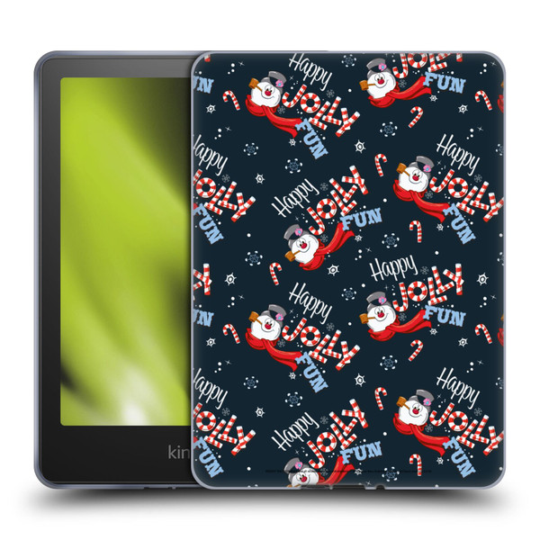 Frosty the Snowman Movie Patterns Pattern 7 Soft Gel Case for Amazon Kindle Paperwhite 5 (2021)