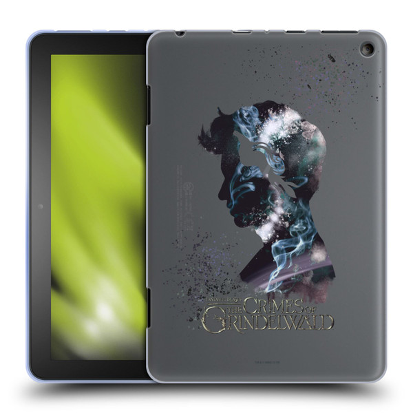 Fantastic Beasts The Crimes Of Grindelwald Key Art Newt Soft Gel Case for Amazon Fire HD 8/Fire HD 8 Plus 2020