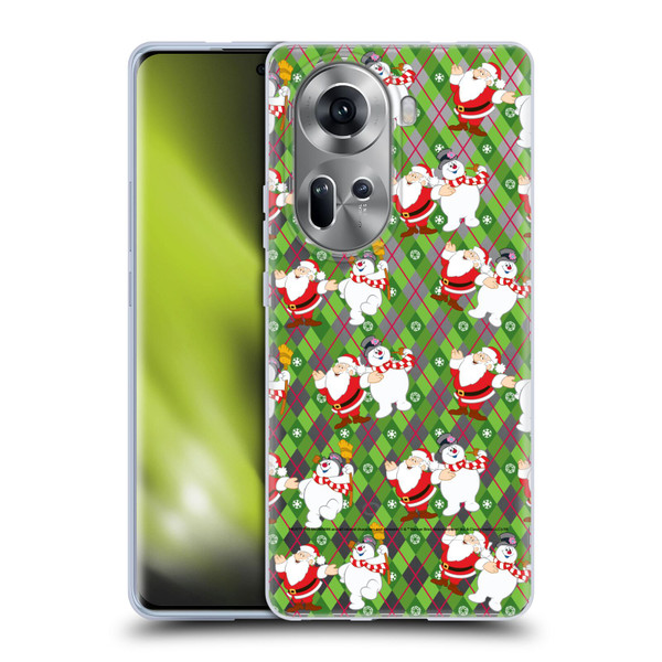 Frosty the Snowman Movie Patterns Pattern 2 Soft Gel Case for OPPO Reno11
