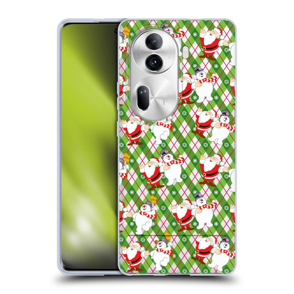 Frosty the Snowman Movie Patterns Pattern 2 Soft Gel Case for OPPO Reno11 Pro