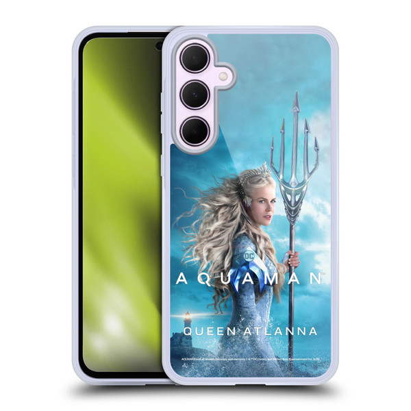 Aquaman Movie Posters Queen Atlanna Soft Gel Case for Samsung Galaxy A35 5G