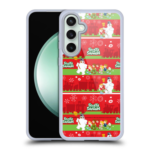 Frosty the Snowman Movie Patterns Pattern 1 Soft Gel Case for Samsung Galaxy S23 FE 5G