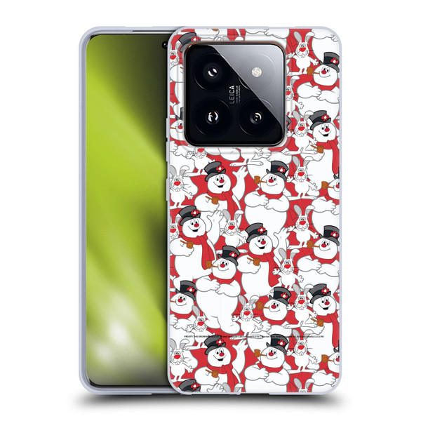 Frosty the Snowman Movie Patterns Pattern 4 Soft Gel Case for Xiaomi 14 Pro