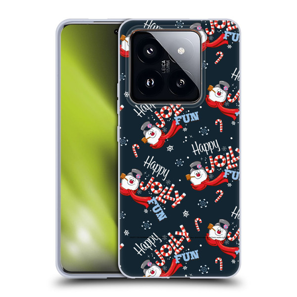 Frosty the Snowman Movie Patterns Pattern 7 Soft Gel Case for Xiaomi 14 Pro