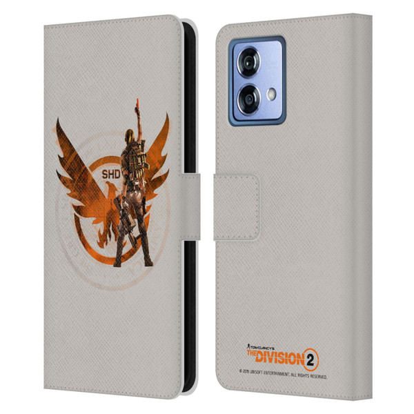 Tom Clancy's The Division 2 Characters Female Agent 2 Leather Book Wallet Case Cover For Motorola Moto G84 5G