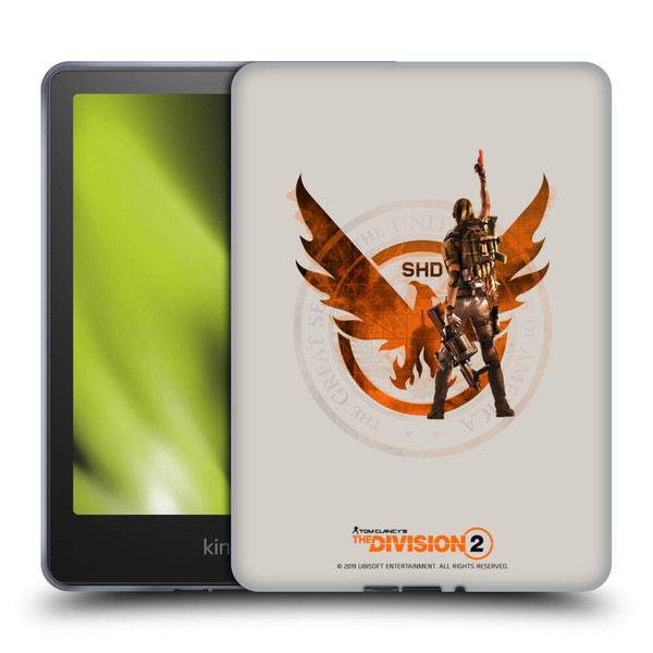 Tom Clancy's The Division 2 Characters Female Agent 2 Soft Gel Case for Amazon Kindle Paperwhite 5 (2021)