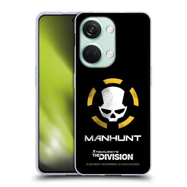 Tom Clancy's The Division Dark Zone Manhunt Logo Soft Gel Case for OnePlus Nord 3 5G