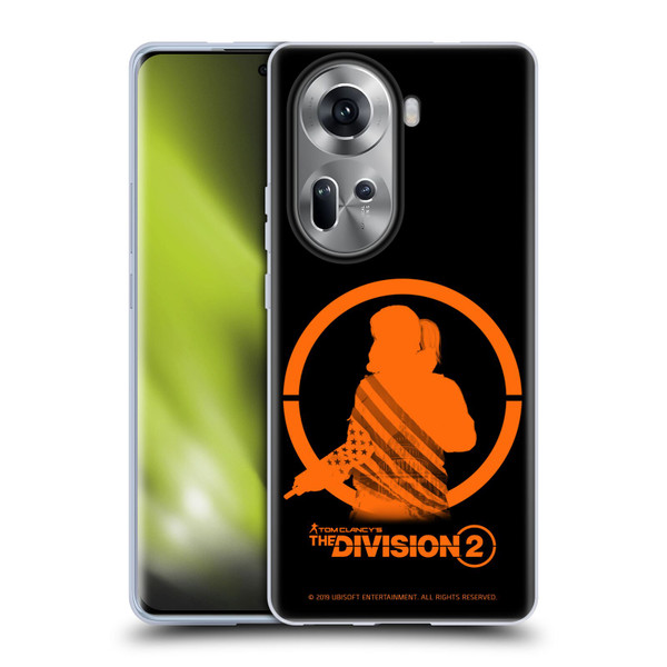 Tom Clancy's The Division 2 Characters Female Agent Soft Gel Case for OPPO Reno11