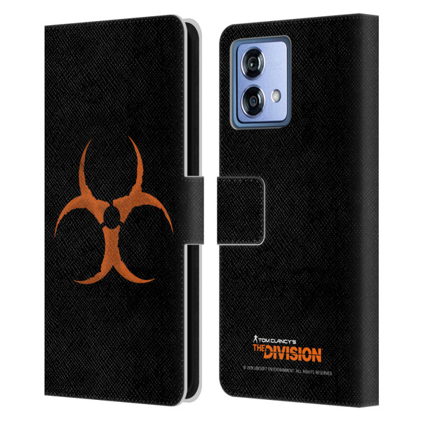 Tom Clancy's The Division Dark Zone Virus Leather Book Wallet Case Cover For Motorola Moto G84 5G