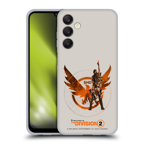 Tom Clancy's The Division 2 Characters Female Agent 2 Soft Gel Case for Samsung Galaxy A25 5G