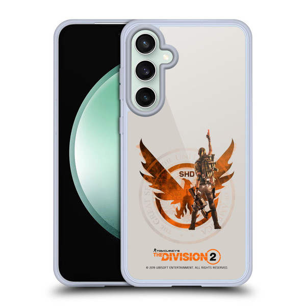 Tom Clancy's The Division 2 Characters Female Agent 2 Soft Gel Case for Samsung Galaxy S23 FE 5G