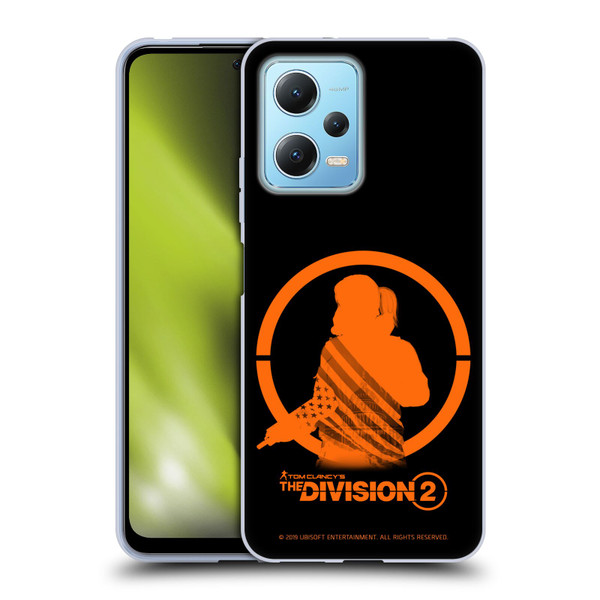 Tom Clancy's The Division 2 Characters Female Agent Soft Gel Case for Xiaomi Redmi Note 12 5G