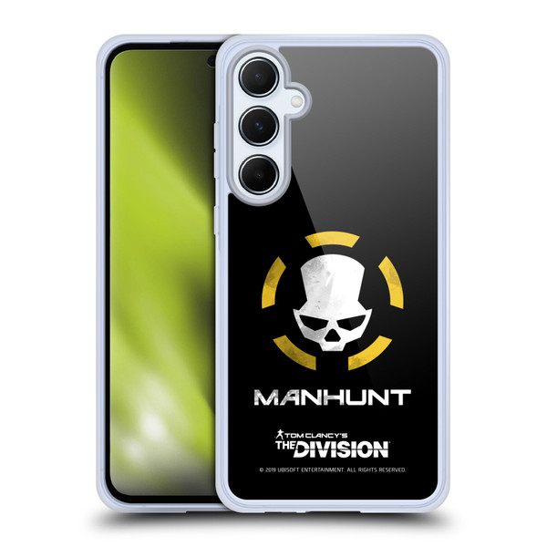 Tom Clancy's The Division Dark Zone Manhunt Logo Soft Gel Case for Samsung Galaxy A55 5G