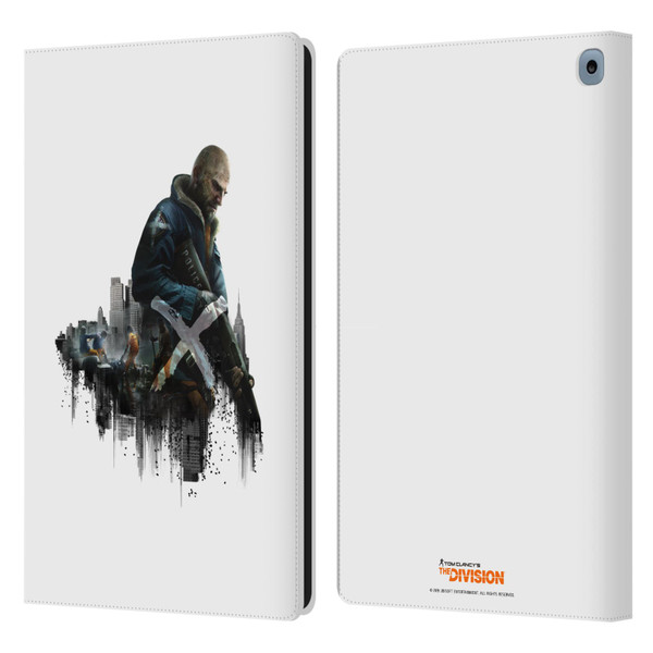 Tom Clancy's The Division Factions Rikers Leather Book Wallet Case Cover For Amazon Fire HD 10 / Plus 2021