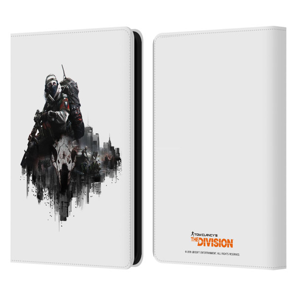 Tom Clancy's The Division Factions Last Man Batallion Leather Book Wallet Case Cover For Amazon Kindle 11th Gen 6in 2022