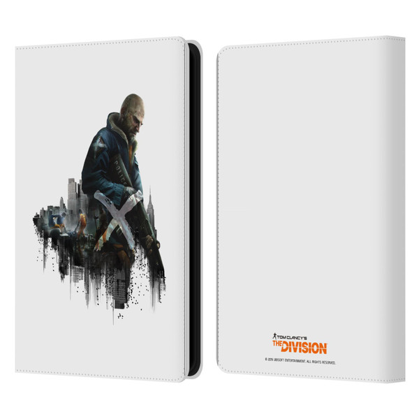 Tom Clancy's The Division Factions Rikers Leather Book Wallet Case Cover For Amazon Kindle Paperwhite 5 (2021)