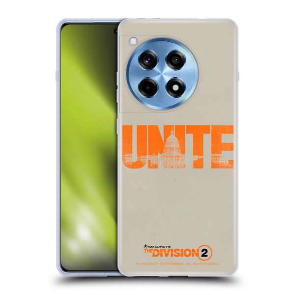 Tom Clancy's The Division 2 Key Art Unite Soft Gel Case for OnePlus 12R