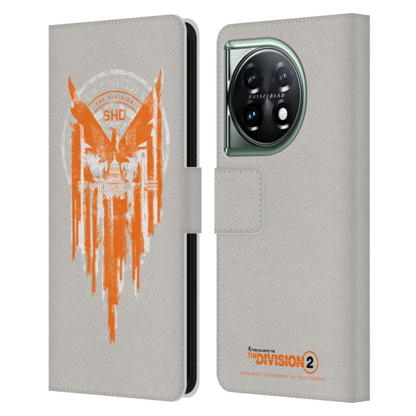 Tom Clancy's The Division 2 Key Art Phoenix Capitol Building Leather Book Wallet Case Cover For OnePlus 11 5G