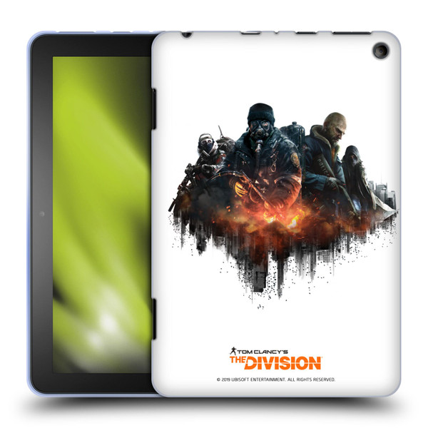 Tom Clancy's The Division Factions Group Soft Gel Case for Amazon Fire HD 8/Fire HD 8 Plus 2020