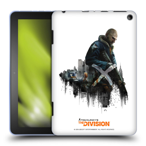 Tom Clancy's The Division Factions Rikers Soft Gel Case for Amazon Fire HD 8/Fire HD 8 Plus 2020