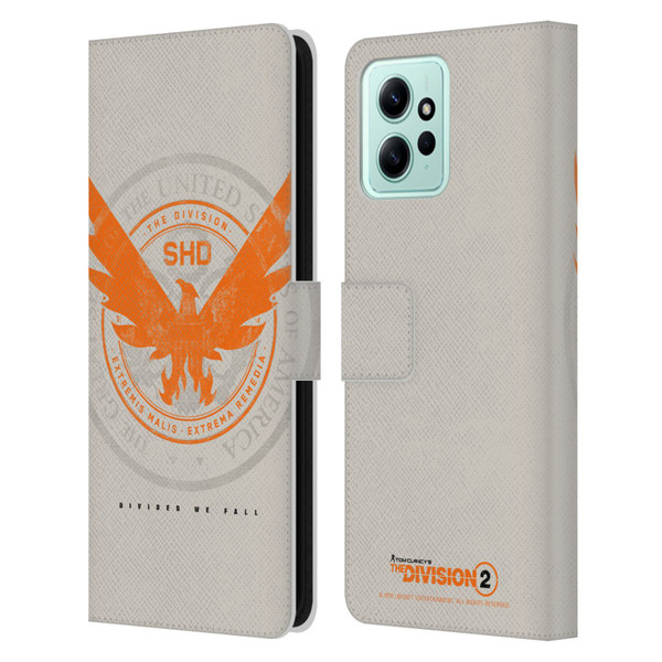 Tom Clancy's The Division 2 Key Art Phoenix US Seal Leather Book Wallet Case Cover For Xiaomi Redmi 12