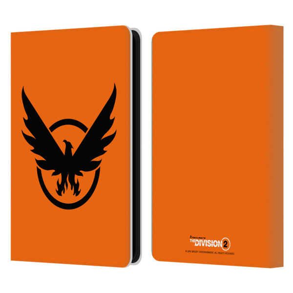 Tom Clancy's The Division 2 Logo Art Phoenix 2 Leather Book Wallet Case Cover For Amazon Kindle Paperwhite 5 (2021)