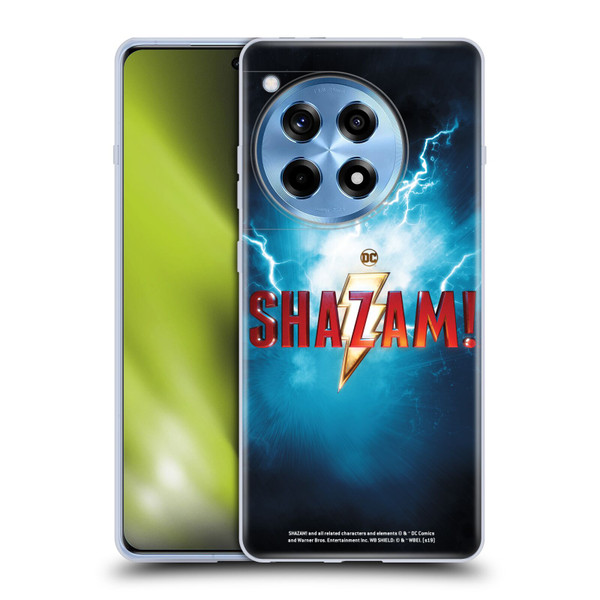 Shazam! 2019 Movie Logos Poster Soft Gel Case for OnePlus 12R