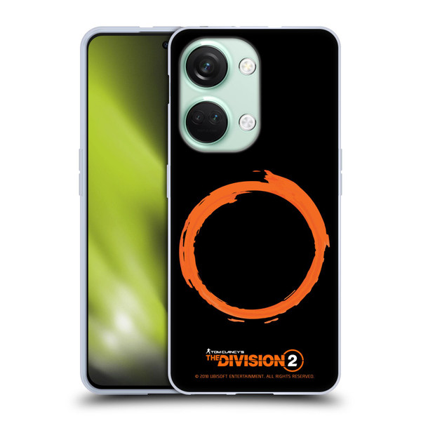 Tom Clancy's The Division 2 Logo Art Ring Soft Gel Case for OnePlus Nord 3 5G