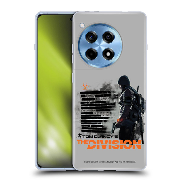 Tom Clancy's The Division Key Art Character Soft Gel Case for OnePlus 12R
