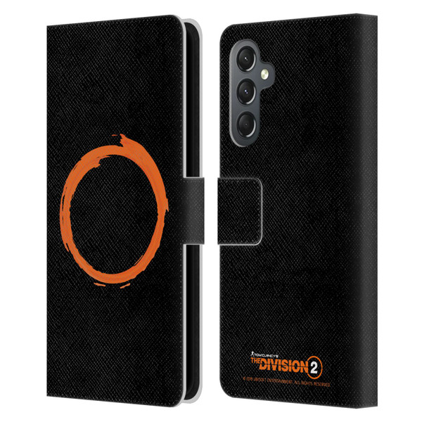 Tom Clancy's The Division 2 Logo Art Ring Leather Book Wallet Case Cover For Samsung Galaxy A25 5G