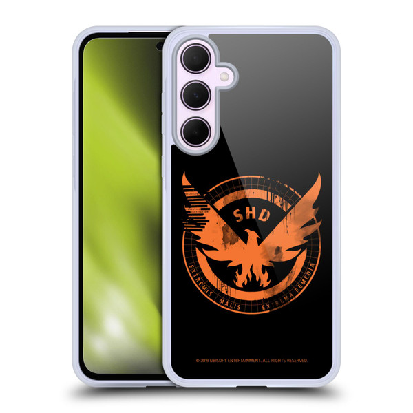 Tom Clancy's The Division Key Art Logo Black Soft Gel Case for Samsung Galaxy A35 5G