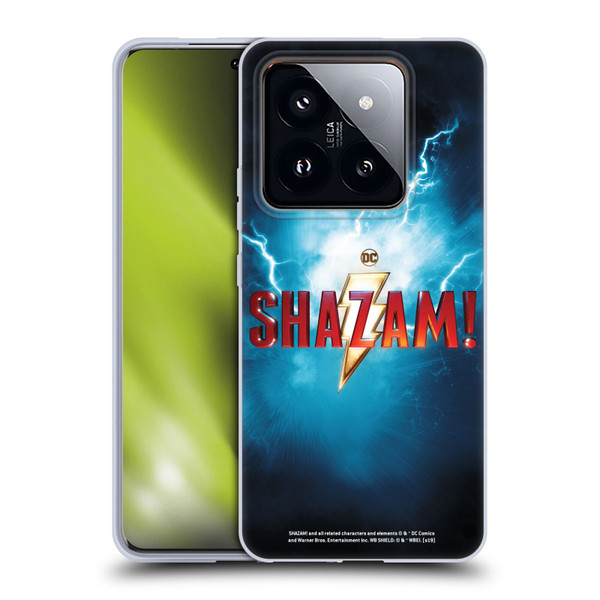 Shazam! 2019 Movie Logos Poster Soft Gel Case for Xiaomi 14 Pro